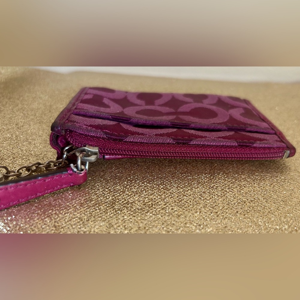 Coach Coin Pouch and Keychain - Picture 6 of 9